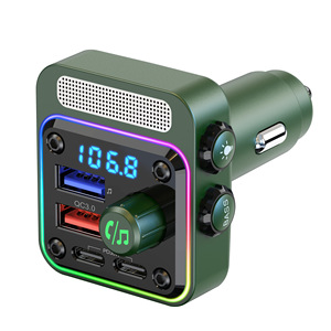 BT 5.3 chargeur de <span class=keywords><strong>voiture</strong></span> à double USB-C mains libres pour kit <span class=keywords><strong>voiture</strong></span> <span class=keywords><strong>Bluetooth</strong></span> lecteur MP3 <span class=keywords><strong>transmetteur</strong></span> FM BC91 Format <span class=keywords><strong>Audio</strong></span> Portable APE USB - Product Image 5