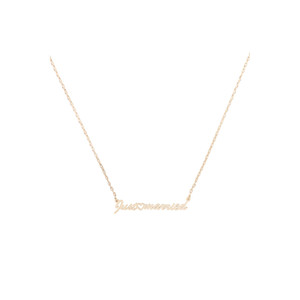 Collar con Letras de Escritura 'Recién Casados' - Product Image 4