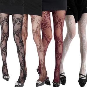 <span class=keywords><strong>Calze</strong></span> Sexy Lingerie da Donna Collant <span class=keywords><strong>a</strong></span> <span class=keywords><strong>Rete</strong></span> Elasticizzati <span class=keywords><strong>a</strong></span> Vita Alta Traforati <span class=keywords><strong>a</strong></span> <span class=keywords><strong>Rete</strong></span> Floreale - Product Image 2