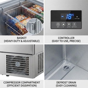 Îlot de présentation réfrigérée pour supermarché en <span class=keywords><strong>libre</strong></span>-<span class=keywords><strong>service</strong></span> - Product Image 4