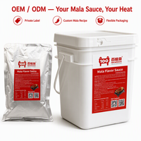 Sauce aromatisée Mala pour poisson grillé et fondue chinoise |   Sauce piquante et anesthésiante authentique du Sichuan, emballage en fût/sachet/poche, vente en gros, OEM