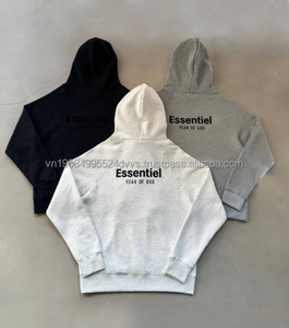 Sweat-shirts et hoodies pour hommes de haute qualité, style streetwear américain, surdimensionnés, imprimés en flocage, avec logo en flocage 3D - Product Image 2