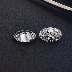 Qinglong Bijoux 1ct 1.5ct 2.0ct <span class=keywords><strong>Forme</strong></span> Ovale En Gros Laboratoire Créé <span class=keywords><strong>Diamant</strong></span> Coupe Ovale HPHT CVD Lab Grown <span class=keywords><strong>Diamant</strong></span> IGI Certifié - Product Image 3