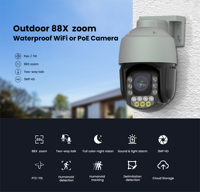 Cámara de Seguridad IP PTZ con Zoom 18X, 3MP, Detección IA, Visión Nocturna 360°, Audio Bidireccional, CMOS, Seguimiento de Movimiento