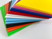 Plastique PP pour tôle ondulée 2440x1220mm, service de découpe sur mesure, recyclable, boîtes de stockage et de transport étanches