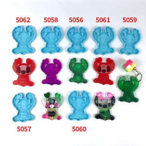 Moldes de fundición de resina hechos a mano para adornos decorativos DIY estilo Ins serie de puntadas de silicona molde de llavero de teléfono móvil 5056 - Product Image 5