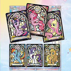 Caja Sorpresa de Animación KAYOU, La Amistad Es Mágica, Princesa Eterna, My Little Ponys, Paquete de Sombra Divertido, Tarjeta Coleccionable de Anime Redonda Seis - Product Image 4