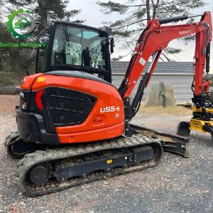 Buen estado Usado Automático Mini Excavadora Usada Kubota Excavadoras Usadas Maquinaria de Ingeniería y Construcción - Product Image 2