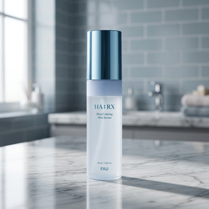 FAU HA RX บลู คาล์มมิ่ง มิสท์ เซรั่ม สำหรับทุกสภาพผิว สูตรไตรเอทิลเฮกซาโนอิน สำหรับผู้ใหญ่ สไตล์หรูหรา ใช้ในบ้าน ขนาด 100 มล. แบบสเปรย์ คู่ - Product Image 2