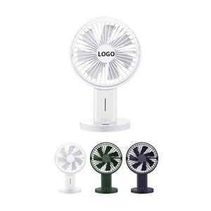 Ventilateur de table portable mini 2025 en plastique, réglable, rechargeable par USB, pour bureau, en promotion - Product Image 2