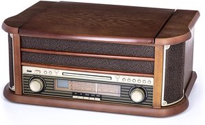 Phong Cách Cũ Cổ Điển Vinyl Kỷ Lục Chơi Retro Gỗ Turntable - Product Image 3