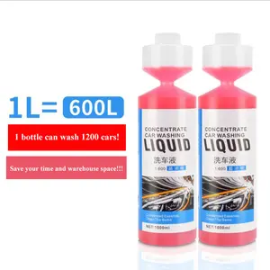 Fantastic Xml High Gloss High Foam Car Wash Shine Shampoo 1:600 Concentrate Powerful Cleaner Soap 1 Liter