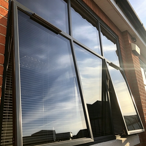 Moustiquaire pliante en aluminium à fixation rapide pour fenêtre, écran supérieur suspendu pour cuisine, ventilation et évacuation des fumées - Product Image 4