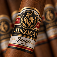 Étiquettes personnalisées pour bandes de cigares – Créez vos propres étiquettes de cigares en feuille d'or gaufrée, découpées sur mesure, avec anneau doré.