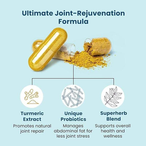 Complément alimentaire pour le soutien immunitaire et l'équilibre hormonal, capsules pour la santé des articulations, favorise la flexibilité et la mobilité - Product Image 3
