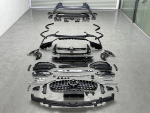 Pare-chocs de voiture pour Mercedes benz GLE350 GLE450 GLE500 W167 2020 2021 2022 2023 Année Facelift 2023 GLE53 Modèle avec pare-chocs Grille - Product Image 6