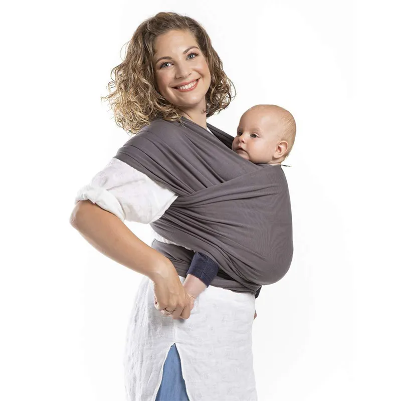 custom design baby belt band carrying newborn baby cloths carrier sling wraps ergonomic Infant strap baby shoulder carrier 2022