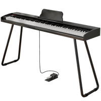 88 Key Velocity Keyboard Digital Piano B119 Wooden Housing Bluetooth Function Headphone Jack for Home Learning Training