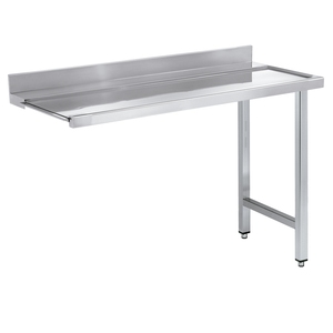 EURAST 16761SMS Table d'entrée/sortie pour lave-vaisselle Lisse et Mural-1600x750x850mm Équipement d'entretien de haute qualité - Product Image 1