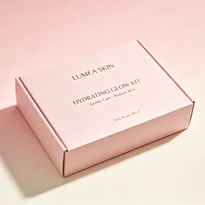 Juego de Cajas de Cartón Corrugado Rosa de Lujo con Laminado Mate, Cinta con Logotipo Personalizado para Envíos de Cosméticos, Cuidado de la Piel, Belleza y Regalos - Product Image 1