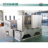 Machine de déshydratation des boues industrielles à faible vitesse pour les eaux usées textiles
