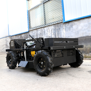 快速切割速度四轮遥控割草机农业机械花园智能360度旋转割草机器人 - Product Image 5