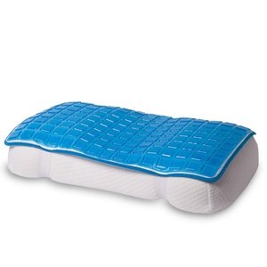 <span class=keywords><strong>Almohadilla</strong></span> <span class=keywords><strong>de</strong></span> refrigeración <span class=keywords><strong>de</strong></span> capa <span class=keywords><strong>de</strong></span> Gel personalizada para la cabeza, almohada para el cuello <span class=keywords><strong>Cervical</strong></span>, espuma viscoelástica tejida para dormir, Camping, avión, <span class=keywords><strong>viaje</strong></span>, Hotel - Product Image 4