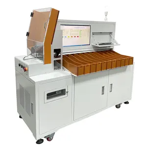 Automatic Cylindrical Battery Selector Equipment Battery Pack IR Voltage Sorting Sorter Machine for 18650 21700 32650 Cell