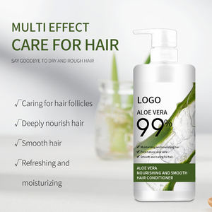 Private Label Black Herbal Smoothing <b>Shampoo</b> & <b>Conditioner</b> Set with Leave-in Formula for Curly Hair - Product Image 3