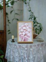 Boîte à cadre 3D DIY pour fleurs préservées, cadre en bois profond pour fleurs, bloc de cadre photo pour fleurs préservées, souvenir de mariage