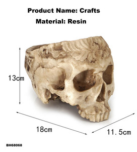 <span class=keywords><strong>Maceta</strong></span> de resina con <span class=keywords><strong>Calavera</strong></span>, <span class=keywords><strong>maceta</strong></span> para suculentas, <span class=keywords><strong>maceta</strong></span> tallada de Cactus, cuenco, estatua de Halloween, escultura, decoración de esqueleto, <span class=keywords><strong>maceta</strong></span> - Product Image 2