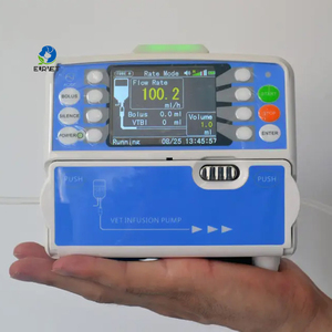 Bomba de Infusión Veterinaria EUR VET con Función de Calentamiento, Pantalla Táctil TFT de 3.5'', Modo de Goteo, Micro Modo, 0.1-1200ml/h, Bolus, Alarma KVO, <span class=keywords><strong>2000</strong></span> Registros - Product Image 1