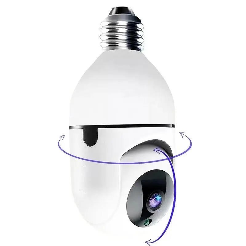 Sunivision Fabriek Lamp Camera Home Security Cctv Wifi Camera Met Night Vision Two Way Audio