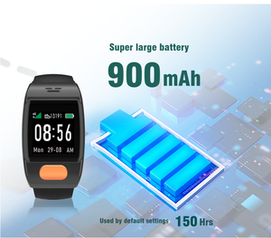 4G Watch Phone L20 Alerte SOS Appel GPS WIFI Localisation Smartwatch <span class=keywords><strong>Personnes</strong></span> âgées <span class=keywords><strong>avec</strong></span> chargeur SimCard Berceau <span class=keywords><strong>Personnes</strong></span> handicapées - Product Image 4