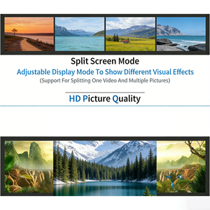 Écran LCD ultra-large pour bande publicitaire sur le bord des rayonnages de supermarché, écran numérique Android, écran LCD IPS - Product Image 5