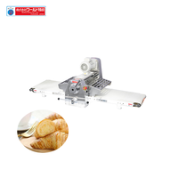 Bäckerei Kommerzielle automatische elektrische Tischplatte Croissant Dough Sheeter Maschine