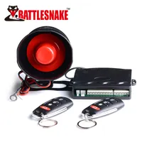 Universal One Way Car Alarm System with Compact Anti-HiJacking Design