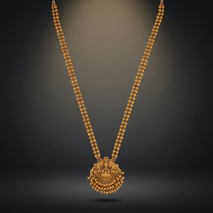 187115 สร้อยคอแฟชั่นโบราณประดับทับทิมสำหรับผู้หญิง น้ำหนัก 55 กรัม - Product Image 2