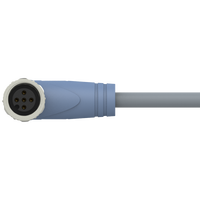 Connecteur de câble d'expérimentation NEMA 2000, outil d'automatisation à angle droit femelle, code A M12
