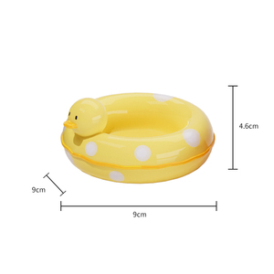 Bucatstate - Tazón de Cerámica con Forma de Pato para Mascotas Pequeñas: Hámsters, Ratas de Compañía, Canguros de Azúcar y Otros Animales Pequeños - Product Image 1