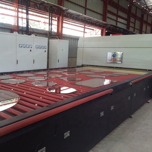 Alta Precisión Radial de convección continua curva vidrio templado <span class=keywords><strong>horno</strong></span> - Product Image 5