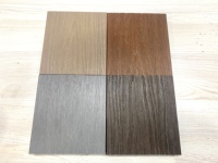 Melinco Revêtement de sol composite en bois et plastique à coextrusion de couleur antique-Imperméable au feu Installation rapide Patio extérieur Balcon