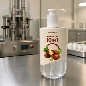 Shampooing capillaire à l'huile d'argan 300g en gros, végétalien, nourrissant, anti-frisottis, nettoyant en profondeur, soin capillaire professionnel, marque privée, approvisionnement en vrac - Product Image 5