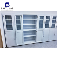 Gabinete de laboratorio de acero resistente a ácidos y álcalis para almacenamiento de reactivos médicos, para uso en hospitales, escuelas de diseño industrial, Baitu