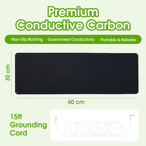 Портативный заземляющий коврик для йоги с индивидуальным логотипом, защитой от ЭМП и улучшенной циркуляцией, сертифицированный CE - Product Image 2