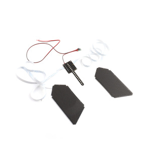 Accessoires de voiture Camions Lumières LED Evil Eye Wink LED Display Panel APP Control RGB Color DIY Plate - Product Image 2