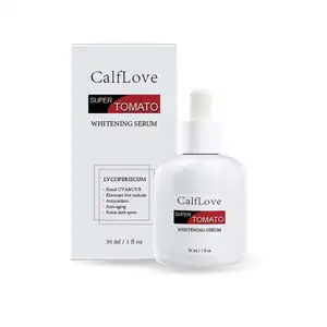 CalfLove tomato essence anti-aging whitening serum help diminish cloudiness beneath the skin's surface caused by UV exposure