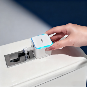 Hochwertiger Freihändiger Toilettenspüler Smart-Sensor Drahtloses System ABS-Material Umweltfreundlich Wassersparend Heimwerkerbedarf <span class=keywords><strong>RSTO</strong></span> - Product Image 3