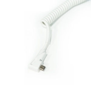 Sonda de <span class=keywords><strong>pie</strong></span> redonda personalizada ángulo recto Mini5P a MX1.25 3P/4P conjunto de cable de resorte para equipos médicos - Product Image 5