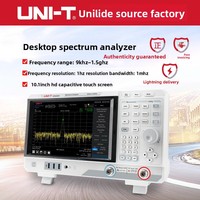 Uni-t UTS1015B High-Stability Electronic Spectrum Analyzer 10.1-Inch Display 1.5MHz Resolution 5W Power 1 Year Warranty